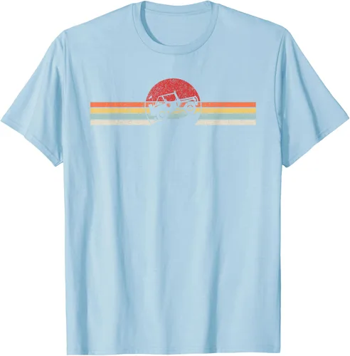 Vista 70 de Camiseta retro vintage Off Road 4X4 Negro