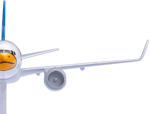 Vista 2 de Modelo a escala 1:400 737 Modelo de avión de metal fundido a troquel para regalo (Whitebird)