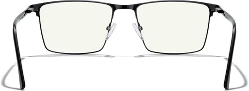 Vista 4 de MERRY'S Gafas de bloqueo de luz azul para hombre, gafas de lectura vintage para computadora para hombre Negro