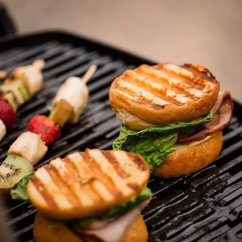 Vista 4 de Grill de propano líquido Weber 51060001 Q1200 , Rejilla, 0, Negro