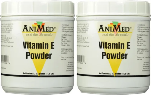 Vista 7 de AniMed Suplemento en polvo de vitamina E para caballos, 2.5 libras
