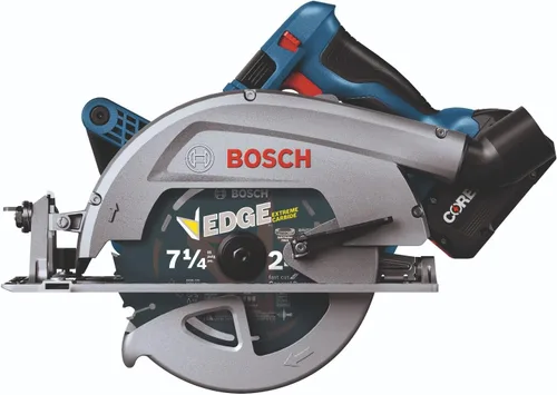 Vista 4 de Bosch GKS18V-26LB14 PROFACTOR 18V Blade-Left 7-1/4 Pulg. Kit de sierra circular con (1) batería de alto poder CORE18V 8 Ah