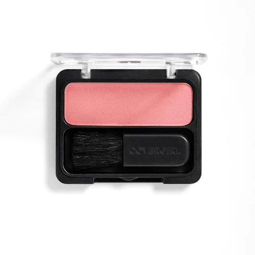 Vista 2 de Covergirl - Rubor Cheekers, fórmula suave, mezclable y ligera, aspecto fácil y natural, 100% libre de crueldad 105 seda rosa
