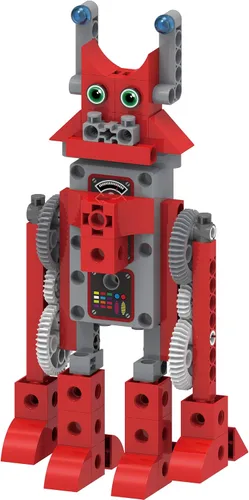 Vista 8 de Thames & Kosmos Fábrica de Robots para Niños: Kit de Experimentos STEM de Robots Raros, Desajustados y Rebeldes Construcción de Modelos Prácticos