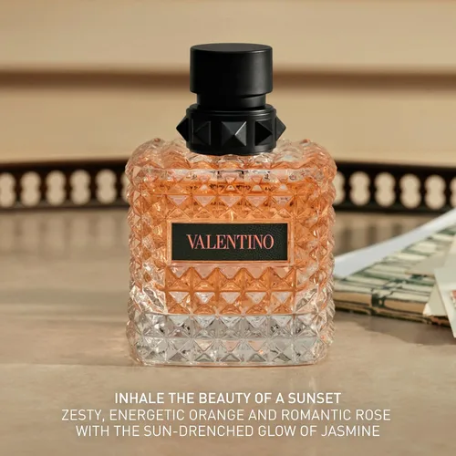 Vista 4 de Valentino Donna Born In Roma Coral Fantasy - Eau de Parfum Spray para mujer, 1.0 oz