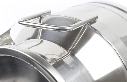 Vista 5 de Lechera de acero inoxidable de 3 galones de 12 litros, olla para lácteos con tapa sellada, cubo resistente 304, recipiente de almacenamiento