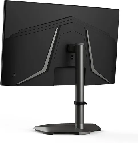 Vista 5 de Cooler Master Monitor curvo de 27 pulgadas sin marco 240Hz FHD 1920 x 1080 para computadora de escritorio, VA 8 bits con punto cuántico, 0.5 ms