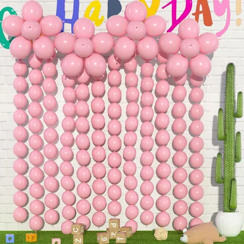 Vista 21 de 105 globos de enlace negro de 6 pulgadas, globos de enlace rápido, globos de látex para sesión de fotos, baby shower, decoración de fiesta