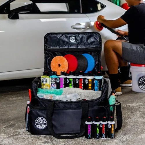 Vista 2 de Chemical Guys ACC614 Bolsa de Detalles Arsenal y Organizador de Maletero, Grande (Bolsa de Gama) 21" x 12" x 14" - Negro