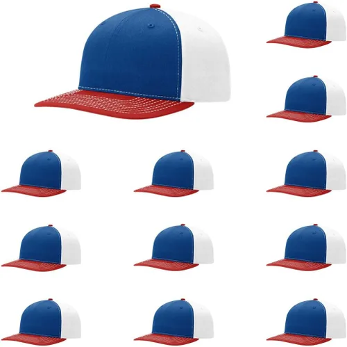 Vista 19 de Richardson 312 Gorra de béisbol ajustable con correa trasera de sarga Paquetes a granel disponibles - Talla única