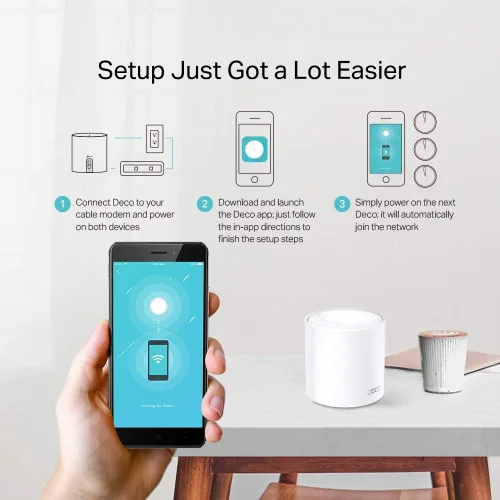 Vista 5 de Extensor TP-Link AX1800 Malla para todo el hogar