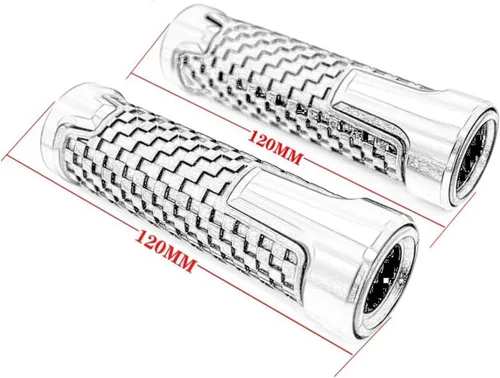 Vista 2 de Agarres de manillar de motocicleta de 0.866 in 7/8 pulgadas, agarre de goma para manillar Xmax X-MAX 125 250 300 400 2017 2018 2019 2020 2021