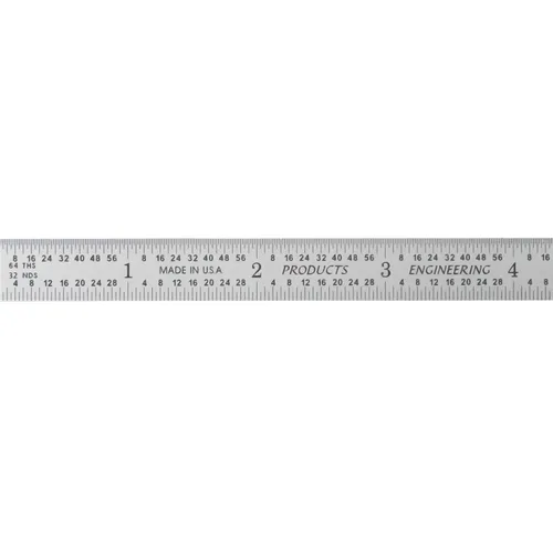 Vista 15 de Regla de maquinista de 6 pulgadas/150 mm, regla de 64 y mm Recubrimiento TiN rígido