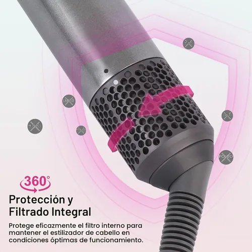 Vista 5 de Filtro exterior compatible con modelos Dyson Airwrap HS01 HS05