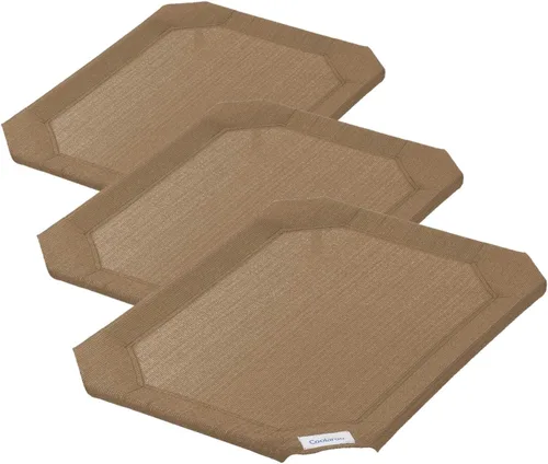 Vista 7 de Coolaroo The Original - Funda de repuesto para cama elevada para mascotas, tamaño mediano, azul acuático