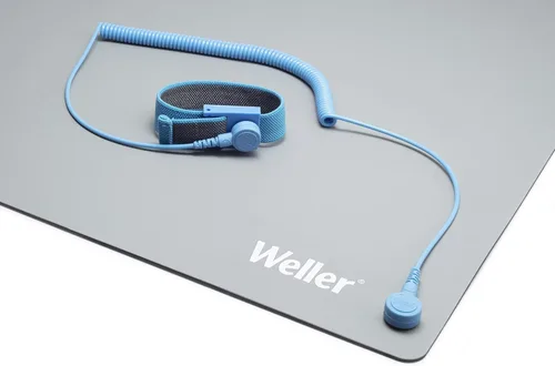 Vista 2 de Weller Tapete ESD, gris 900 x 600 - T0051403799