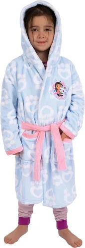 Vista 3 de DreamWorks Albornoz de forro polar para casa de muñecas de Gabby para niñas Azul
