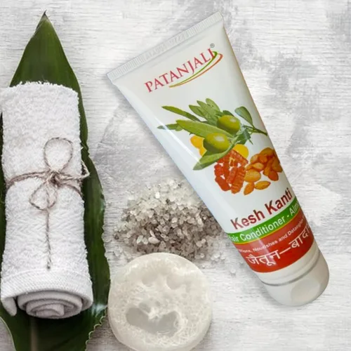 Vista 6 de PATANJALI Kesh Kanti - Acondicionador para el cabello, almendra, 3.53 oz