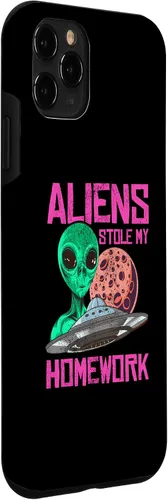 Vista 24 de iPhone 13 Pro UFO, UAP, Space, Space, Unknown Flight Object, Alien Case