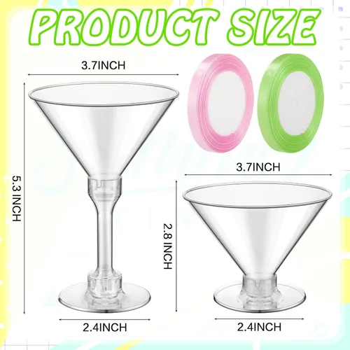 Vista 6 de Rtteri 36 Piezas Decoración de Fiesta de Cumpleaños a Tini Bit Older Vasos de Plástico de 5 oz Suministros de Fiesta a Tini Bit Older con Cinta