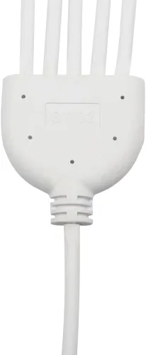 Vista 4 de SinLoon Cable divisor LED T5 T8, conector de cable LED de 3 pines, cable de extensión divisor de 5 vías para luces de techo, tubo LED, soporte