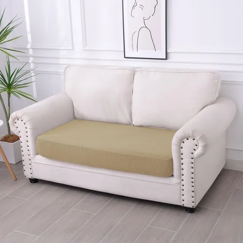 Vista 219 de hyha Fundas impermeables para sofá seccional, fundas de cojín Beige
