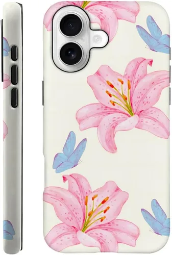 Vista 53 de Compatible con iPhone 13, Funda para teléfono duradera y a prueba de golpes con diseño de estantería de otoño - Calabaza de otoño Otoño Otoño