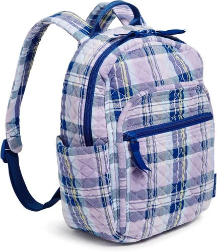 Vista 2 de Vera Bradley - Mochila pequeña de algodón para mujer, Tamaño único