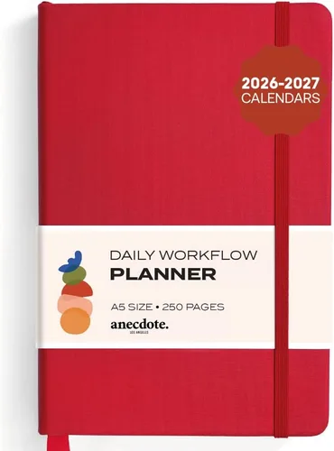 Vista 17 de Planificador Anecdote 2026: Un Planificador Mensual, Semanal y Diario 2026 para Planificar tu Éxito - Tamaño A5 Tapa Dura Comienza en Cualquier Negro