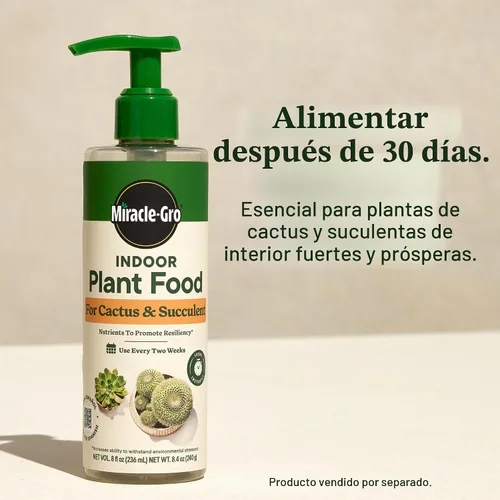Vista 9 de Miracle-Gro Mezcla para macetas de interior para cactus y suculentas, 8 cuartos de galón (paquete de 2) Mezcla para macetas de cactus y suculentas