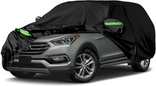 Vista 11 de Fundas impermeables para automóvil de repuesto para Hyundai Elantra 2006-2025, 6 capas para todo tipo de clima, ajuste personalizado, con puerta