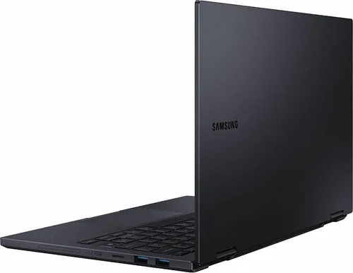 Vista 4 de Samsung - Laptop Galaxy Book Flex2 Alpha con pantalla táctil QLED de 13.3" - Intel Core i7-1165G7-165G7-16GB Memory - 512GB SSD - Negro místico