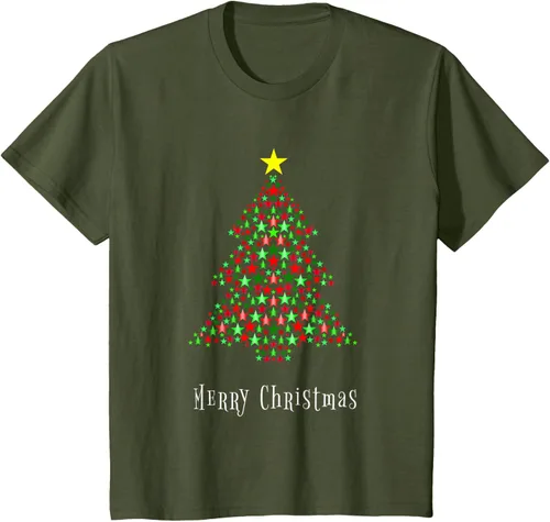 Vista 14 de Celebración del árbol de Navidad - Feliz Navidad - Camiseta de Navidad