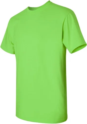 Vista 2 de Gildan Camiseta de algodón pesado, color lima