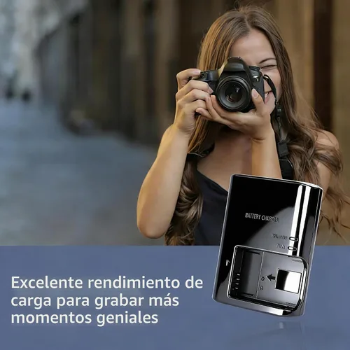 Vista 7 de LC-E12 LP-E12 Cargador de batería para Canon LC-E12 LC-E12E LP-E12 Batería compatible con Canon EOS M M2 M10 M50 M50 Mark II M100 M200 100D Rebel