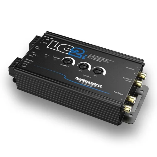 Vista 5 de AudioControl LC2i - Convertidor de salida de línea de 2 canales con control remoto de tablero ACR-1 y AccuBASS para agregar subwoofers