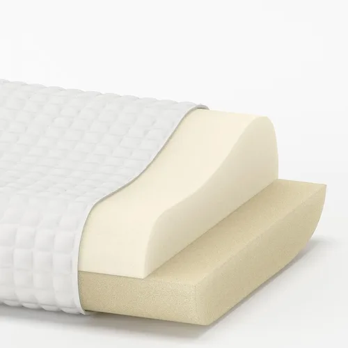 Vista 3 de Almohada ergonómica para dormir, almohada cervical para aliviar el dolor para el cuello, almohada ergonómica para dormir acogedor, almohadas