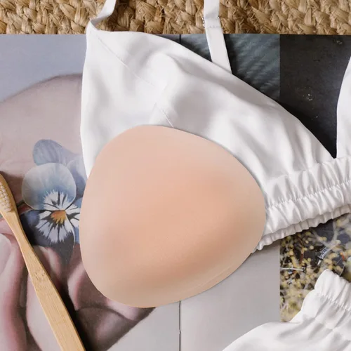 Vista 2 de TENDYCOCO Almohadillas de sujetador Insertos Sujetador extraíble Relleno Mastectomía Prótesis Almohadilla de pecho