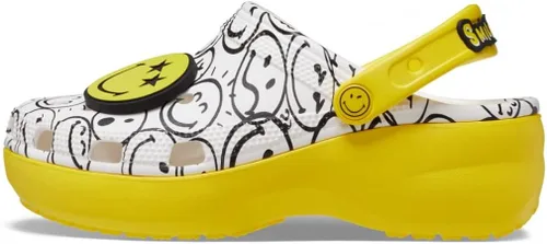 Vista 5 de Crocs Zappos Print Lab SmileyWorld Classic Platform Clog