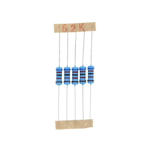 Vista 60 de 100PCS 1 vatios 1W 0R1 0.1 ohmios 1% resistencia de película metálica