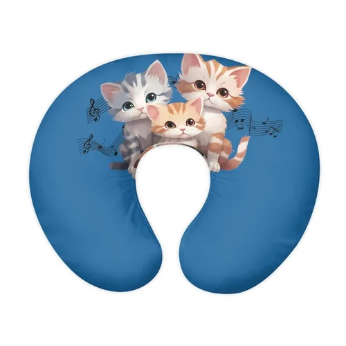 Vista 29 de Forchrinse Bee Daisy - Funda de almohada de lactancia elástica para bebé, fundas de lactancia extraíbles para almohada de lactancia, bonita funda