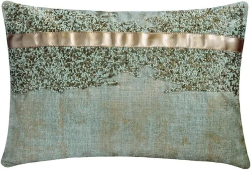 Vista 50 de The HomeCentric Fundas de almohada lumbares doradas de 12 x 14 pulgadas (11.8 x 13.8 in), de piel sintética, con diseño de animales, estilo moderno