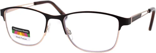 Vista 9 de Gafas de lectura progresivas Multi-Focus 3 Poderes en 1 Lector Spring Bisagra Metal