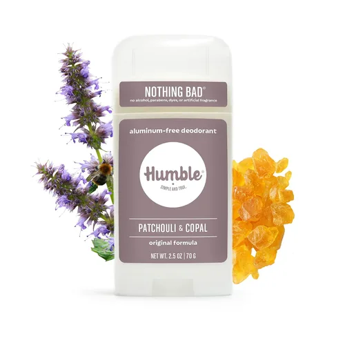 Vista 4 de Humble Brands - Desodorante de incienso de pachulí Copal, 2.5 onzas