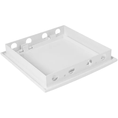 Vista 9 de Repa Market Panel de acceso de pared de 6 x 6 pulgadas para paneles de yeso, placa de plástico ABS blanco para cubrir agujeros de pared, panel