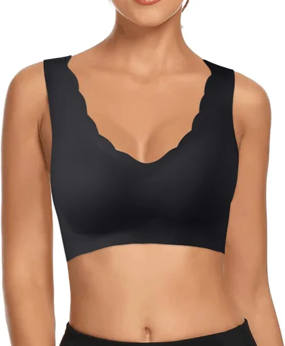 Vista 4 de Sports Bras for Women High Support High Impact Yoga Sports Bra Plus Size Fitness Bra Adjustable Straps Bra Workout