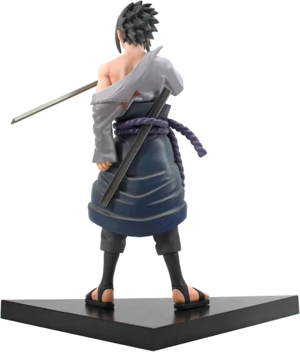 Vista 4 de Banpresto Naruto Shippuden: Sasuke Shinobi Relations 2 Uchiha DX Figura, 6.5 pulgadas