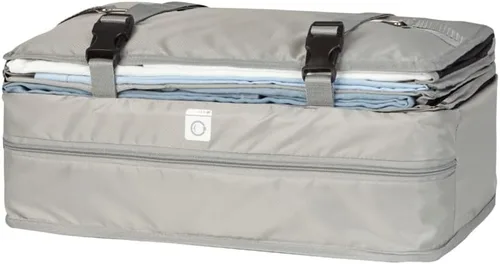 Vista 3 de Organizadores de equipaje colgantes para maleta, cubos de embalaje plegables con estantes hechos para viajar fácilmente, gran sistema