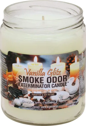 Vista 10 de Smoke Odor Exterminator - Vela en tarro de 13 oz, Trippy Hippie Hippie Trippy