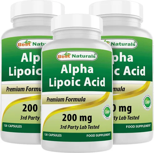 Vista 7 de Best Naturals Ácido Alfa Lipoico 200 Mg 120 Cápsulas